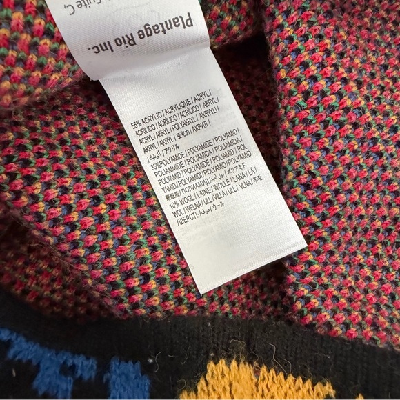 ANTHROPOLOGIE FARM RIO TROPICAL GARDEN SWEATER DRESS- SIZE X-SMALL - Picture 6 of 8